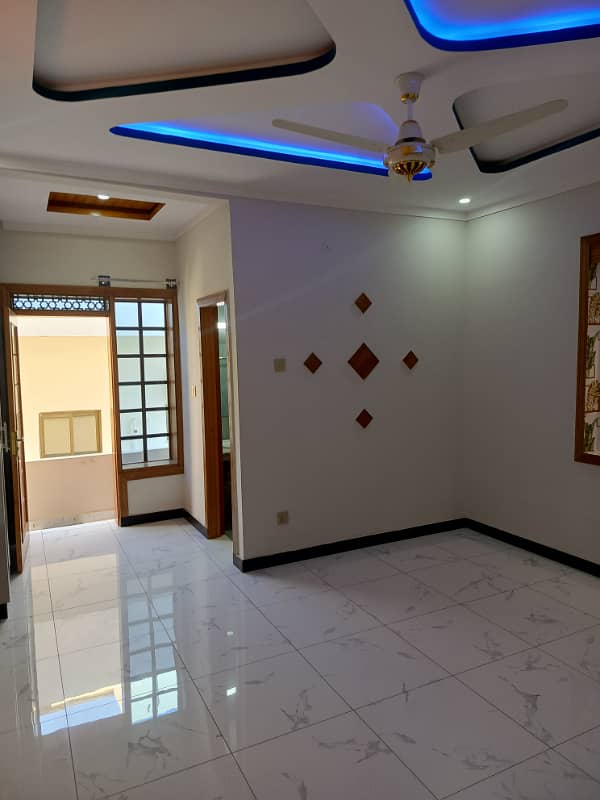 Ultra Luxary Premier Designer 7 marla Double Story House for Sale in Jinnah Garden Near Gulberg PWD Korang Town Pakistan Town and Express Highway 3