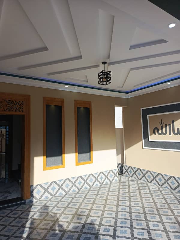 Ultra Luxary Premier Designer 7 marla Double Story House for Sale in Jinnah Garden Near Gulberg PWD Korang Town Pakistan Town and Express Highway 36