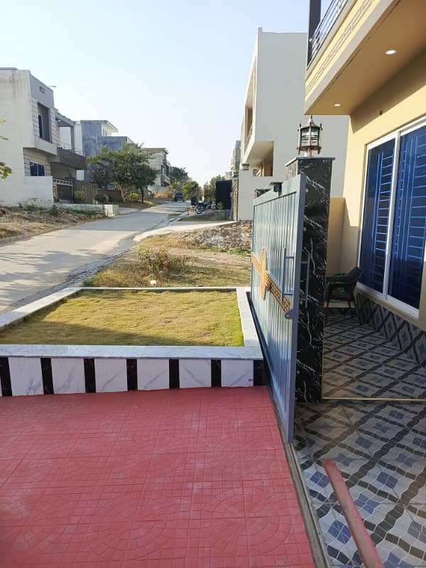 Ultra Luxary Premier Designer 7 marla Double Story House for Sale in Jinnah Garden Near Gulberg PWD Korang Town Pakistan Town and Express Highway 38