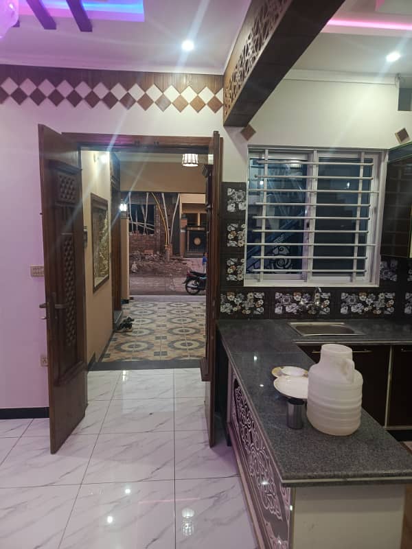 Ultra Luxury Designer House 5 Marla One and Half Story for Sale in in AECHS Airport Housing Society Near Gulzare Quid and Gulberg Express Highway 11