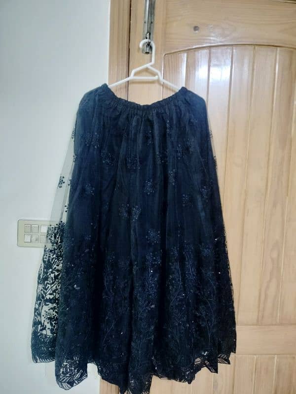 Black sequin and mirror work dress for sale 4