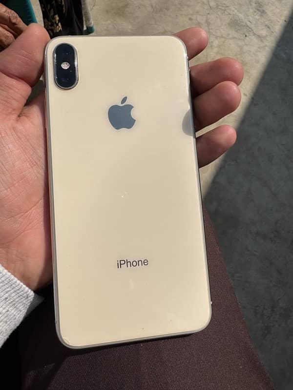 Iphone XS max Golden Color pta approved 2