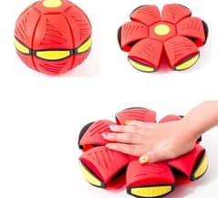 1pc flat throw Disc ball toy