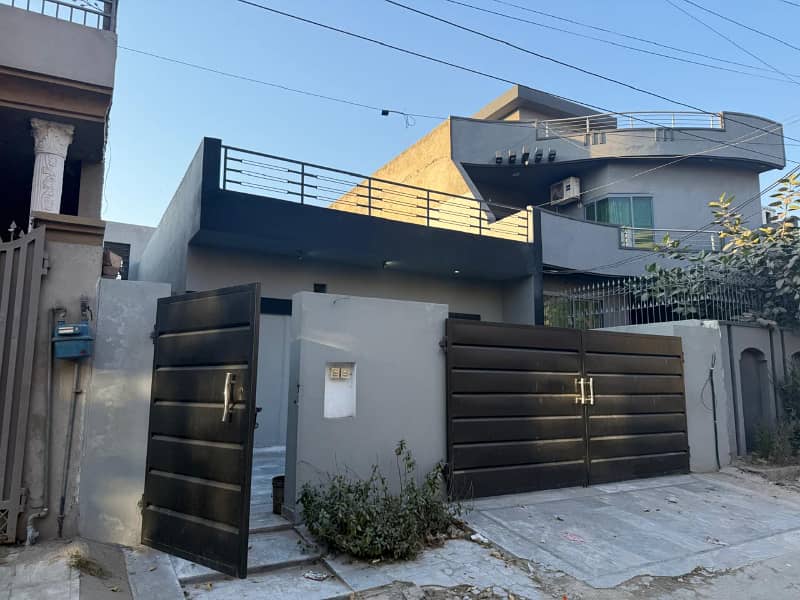 10 Marla Brand New Single Story House Urgent For Sale in sabzazar 16