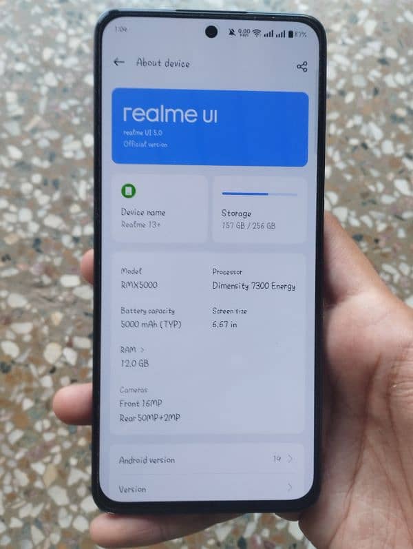 Realme 13 plus 5g Used for Urgent Sale 1