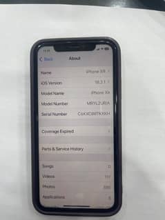 iPhone XR 256GB PTA APROVED DUAL SIM