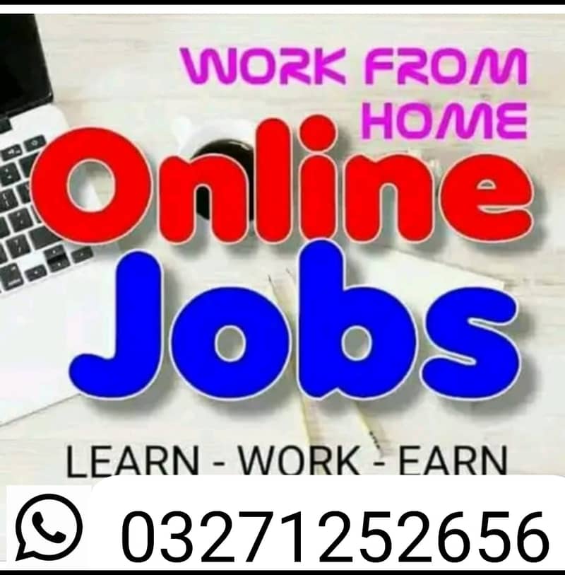 Staff online work and job {part time/full time} job available 0