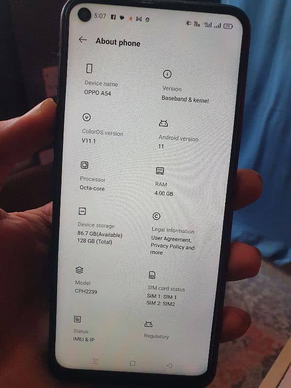 Oppo A54 128GB 5
