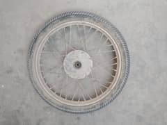 Front CD 70 Bike Tyre With Wheel 2015