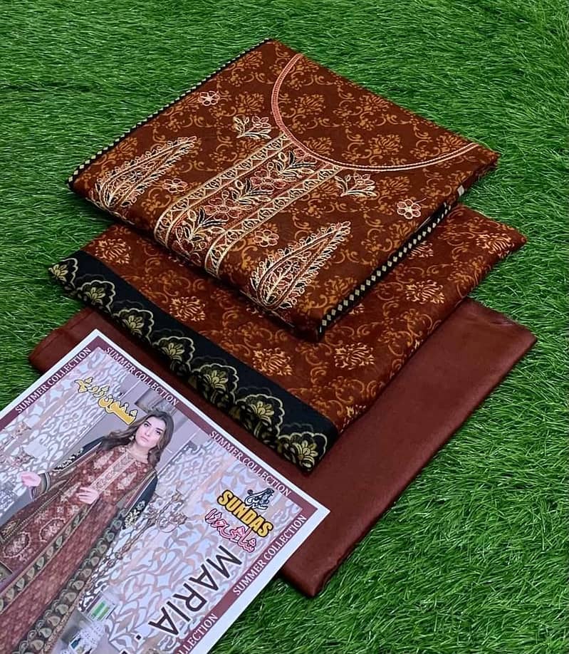 Mix brand shiffon dupptta Lawn 3pc Maria. B , Alkaram , Gulahmed 2025 4