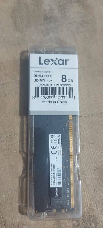 LEXAR 8GB DDR4 2666mhz Ram 1