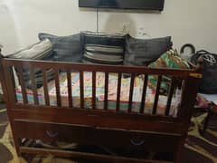 Baby Cot solid wood