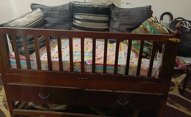 Baby Cot solid wood 1