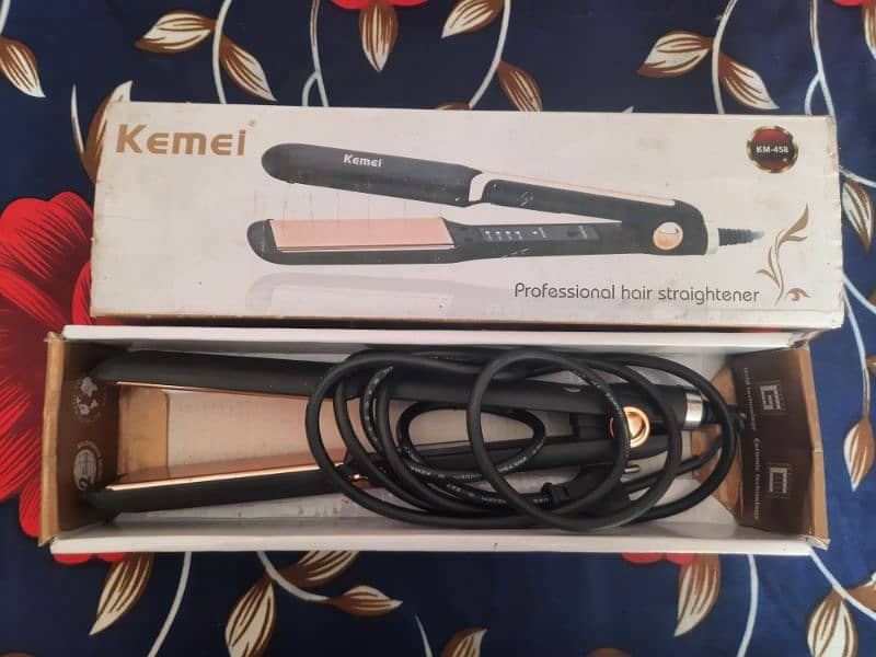 kemei professional hair straightener KM-458 1