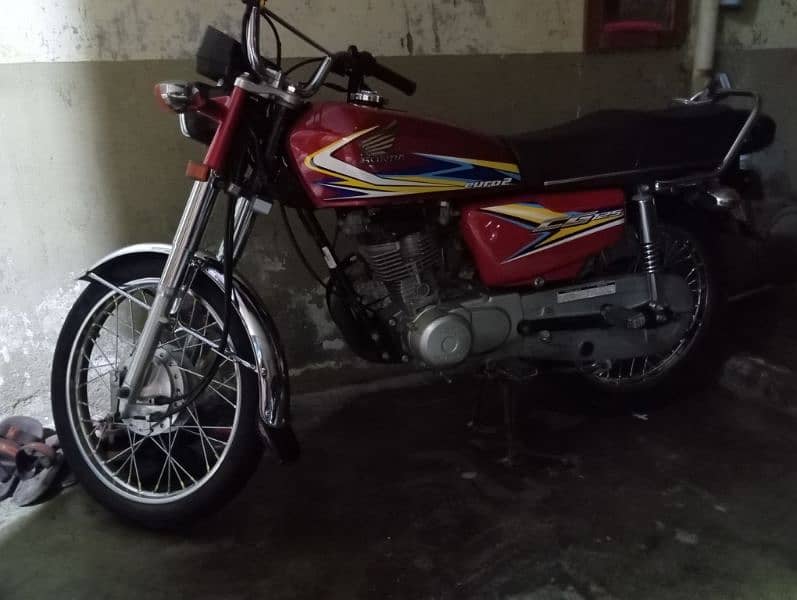 honda 125 totel original ha engine peak ha koi masala NHi ha 2019 red 1