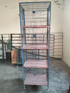 4 portion used cage for sale