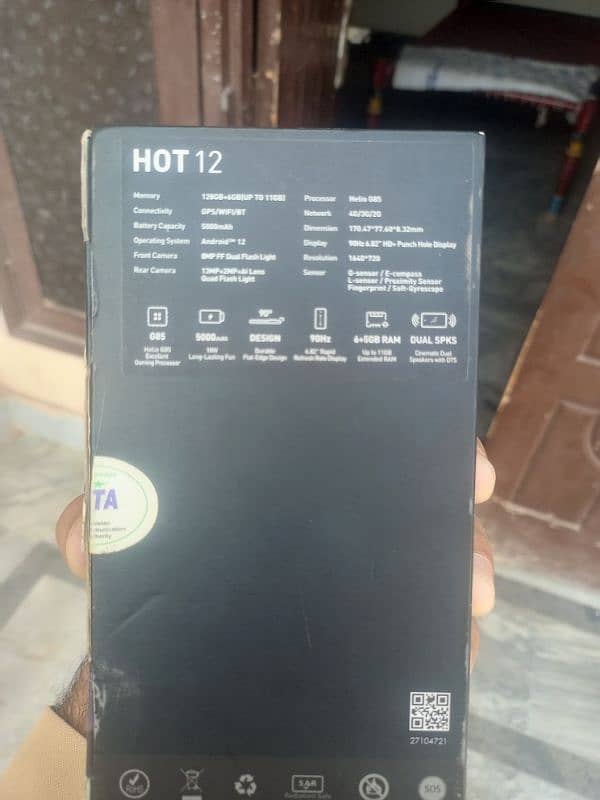 infinix hot 12 play brand new 4