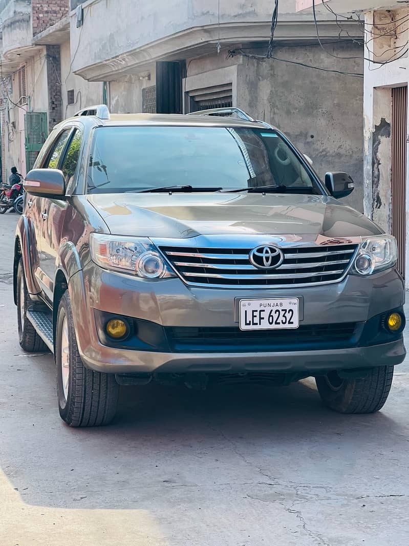 Toyota Fortuner V 2013 14