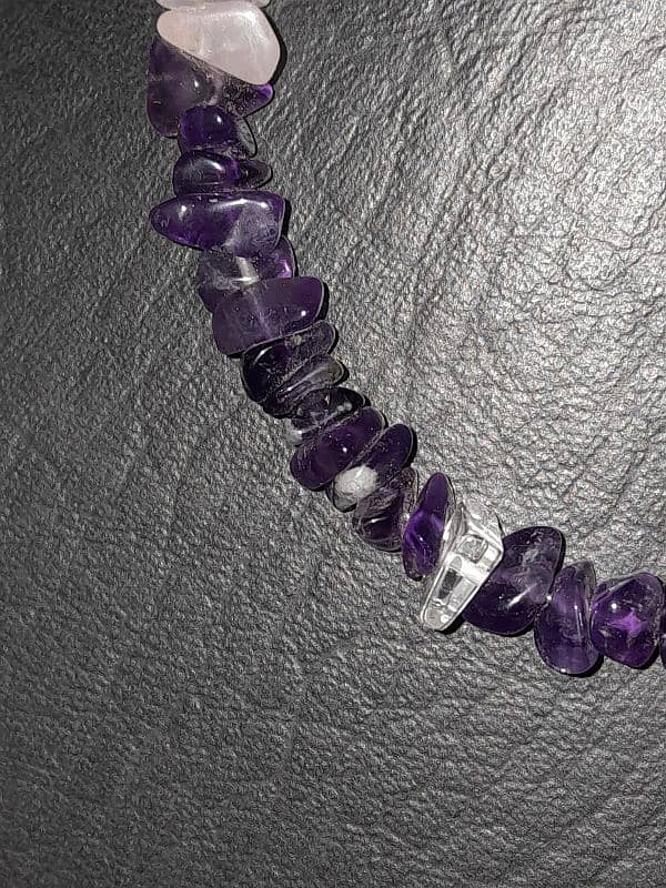 PEARLS & AMETHYST CHOKER NECKLACES 4