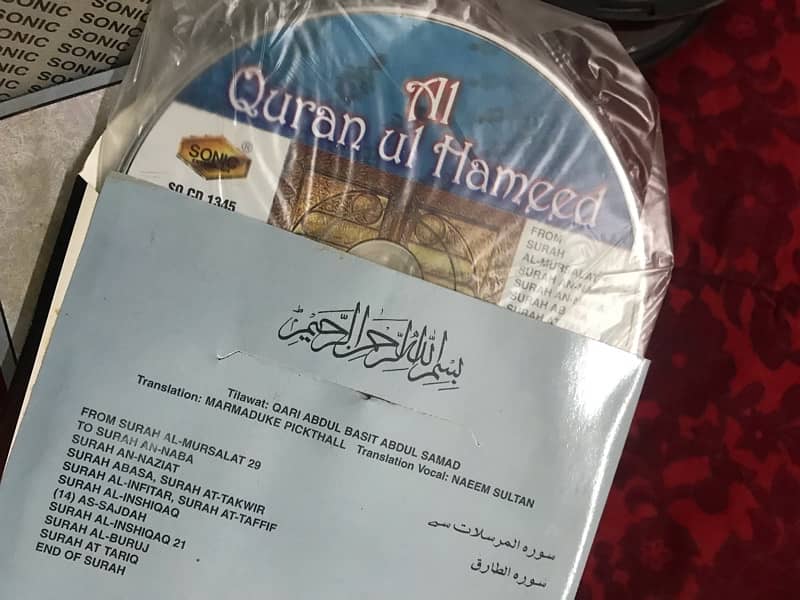 Full cd of quran with eng translation and so many cds 1