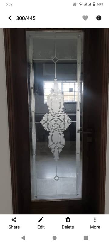 Frosted glass for doors 11