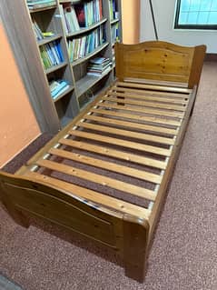 Singe Wooden Beds