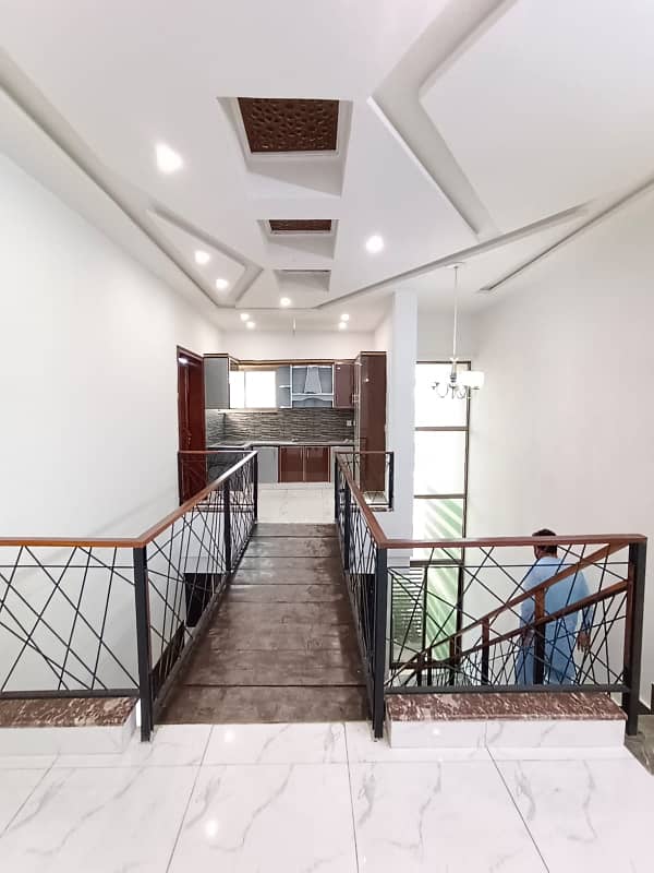 5 Marla Brand New Double Storey House For Rent Eden Executive Society Boundary Wall Canal Road Faisalabad 1