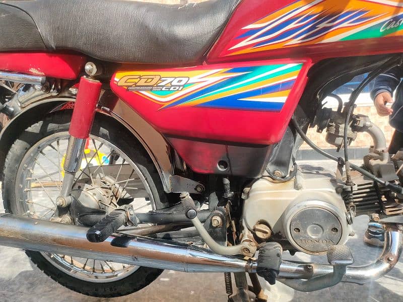 Honda CD 70 Model 2020 Driven 65000 6