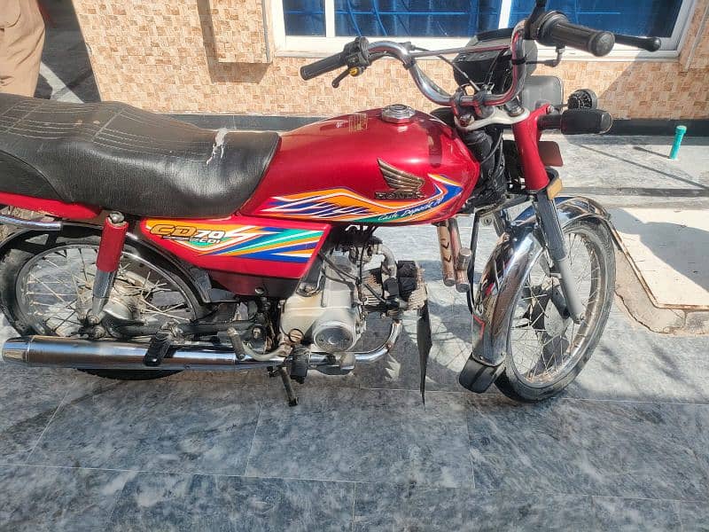 Honda CD 70 Model 2020 Driven 65000 7