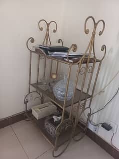 wrought iron rack