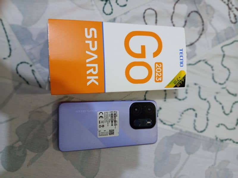 Tecno Spark 2023 Go with box 1