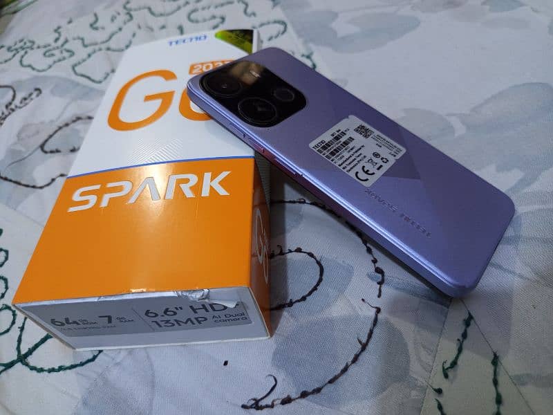 Tecno Spark 2023 Go with box 2