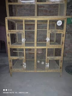 Wooden Cages for Finches and Australian Parrots