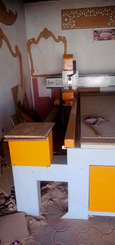 CNC MACHINE NEW CONDITION NO REPAIR 4 AXIS 0