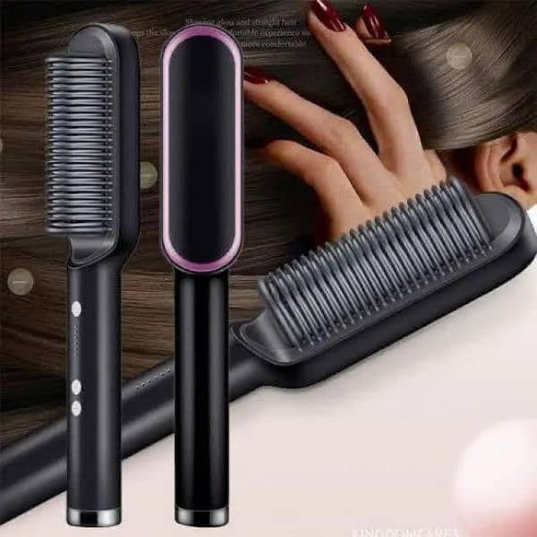 Hair straightner brush free delivery 7