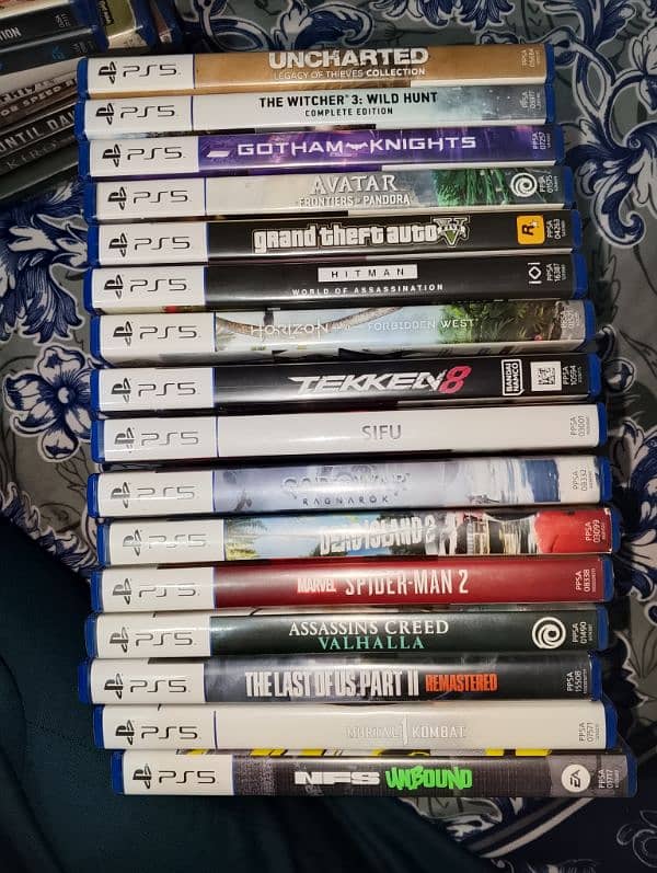 PS5 games and PS4 games 0