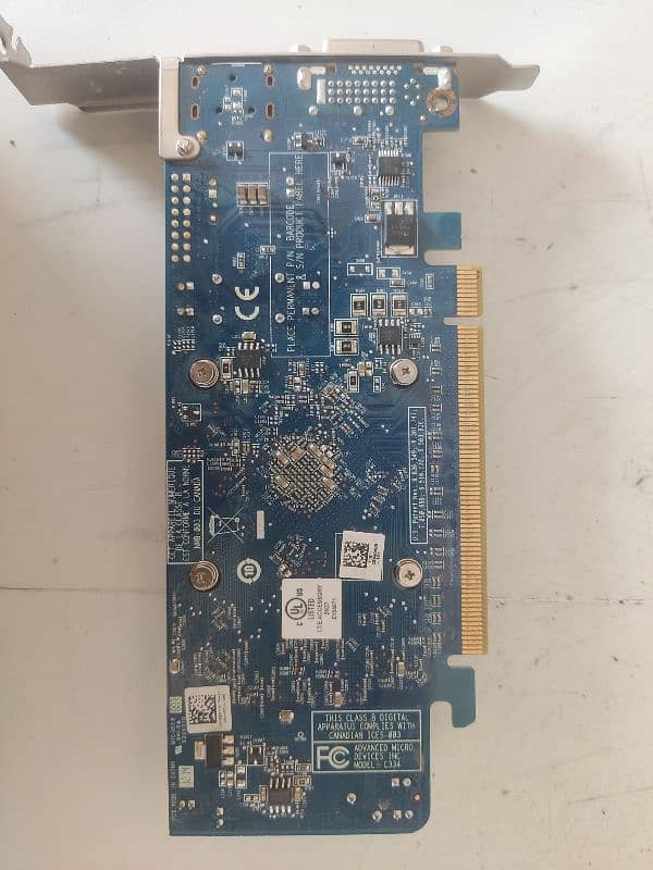 Graphics card AMD 1 gb 1