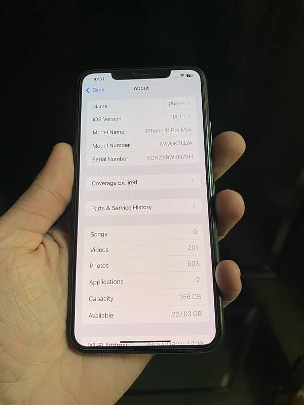 iphone 11 pro max 256gb 0