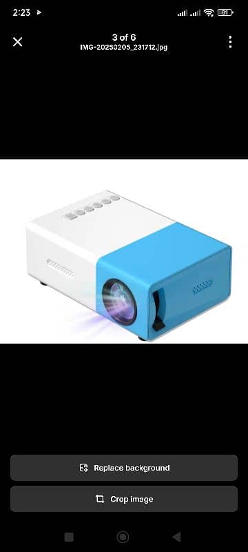 ZRZTM Compact HD Mini projector 2