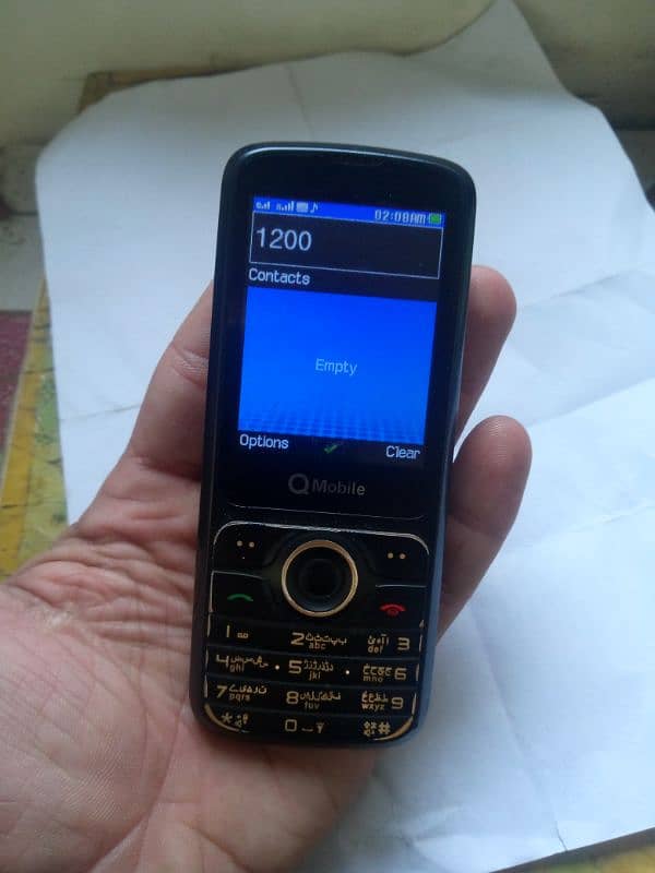 QMobile E2 All ok he 3 Days battery Timing Open FM Radio Dual Sim 3