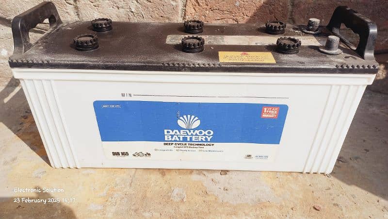 1000 Watt Ups With Daewoo 165 Battery Working Condition 3