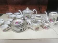 Coffee and tea set antic