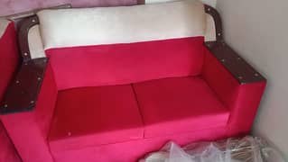 new sofa set all ok side sy kpra bilkul Thora na barabr h phta h