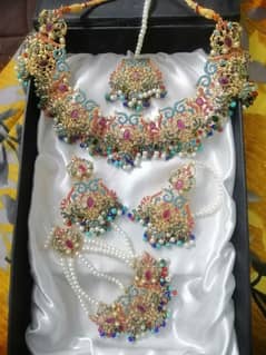 bridal gold plated set fancy