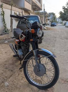 honda CG 125 2022 Karachi number