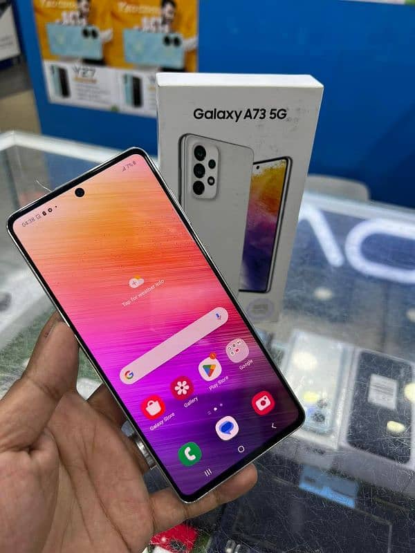 Samsung A73 5g PTA Approved 03246751929Watsapp 2