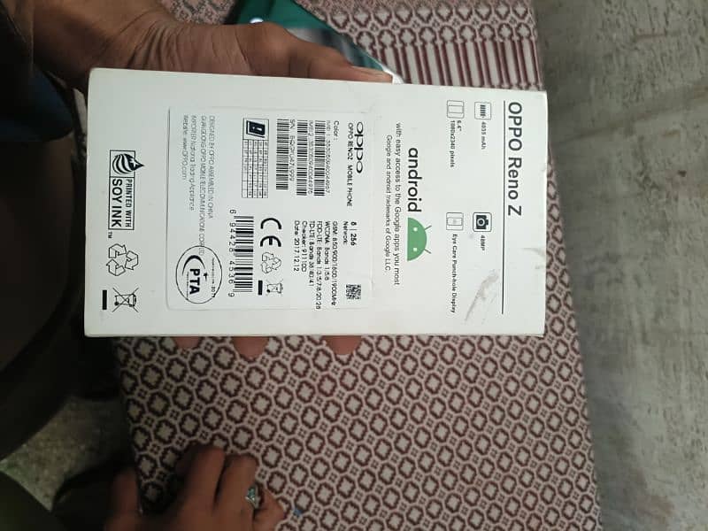 Oppo Reno Z Mobile RAM 8GB Storage 256GB 2