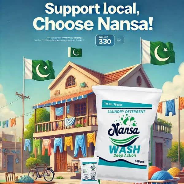 Nansa Washing Powder - 500 grams 1