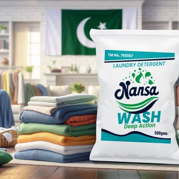 Nansa Washing Powder - 500 grams 3