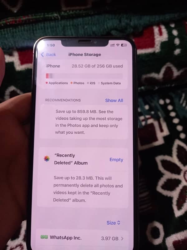 iphone xsmax 256 gb pta original 6